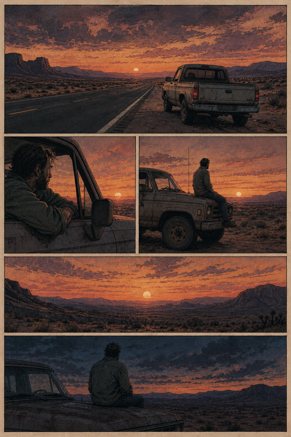 Detour — community sample from Graphic Novel Maker
