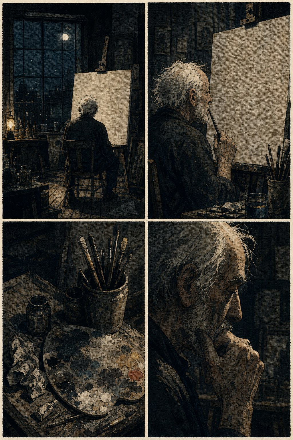 Empty Studio — community sample from Graphic Novel Maker