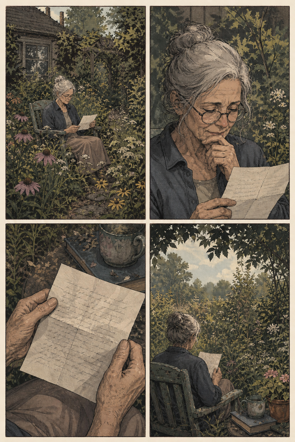 Garden Letter — community sample from Graphic Novel Maker