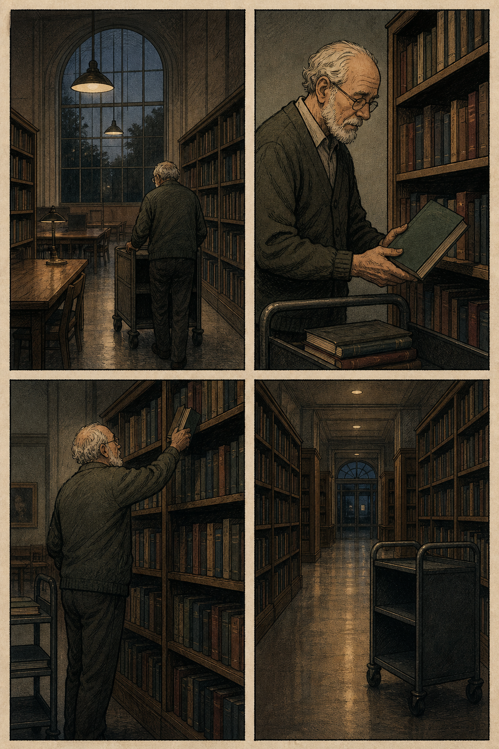 Library Card — community sample from Graphic Novel Maker