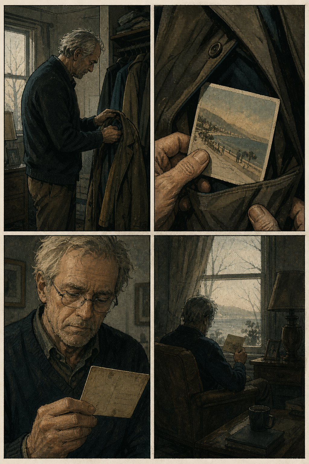 The Postcard — community sample from Graphic Novel Maker